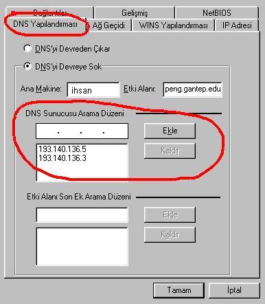 dns settings